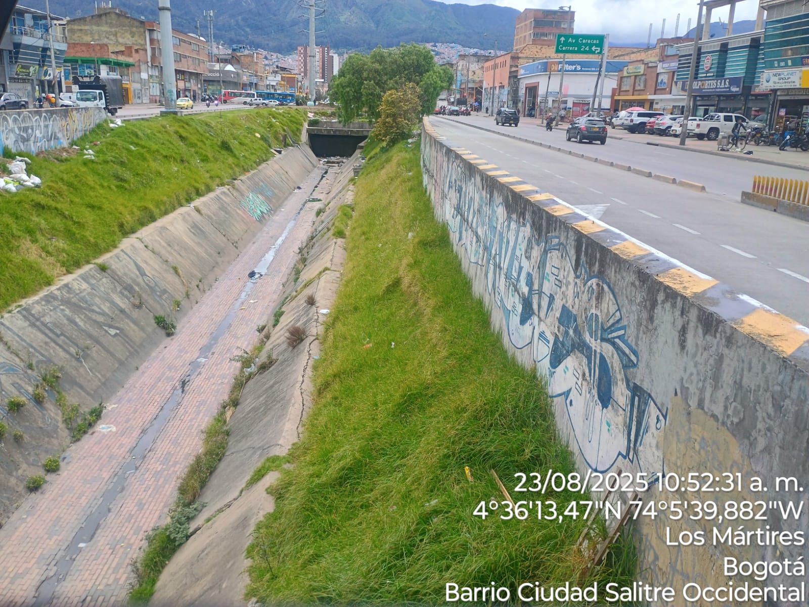LOS MÁRTIRES – Afectación Canal Los Comuneros